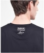 Men's Barbour International Strike Cotton T-Shirt - Black