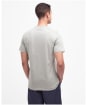 Men's Barbour Fly Short Sleeve Cotton T-Shirt - Forest Fog