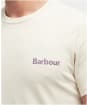 Men's Barbour Hindle Graphic Short Sleeve Cotton T-Shirt - Fog