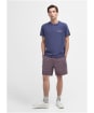 Men's Barbour Hindle Graphic Short Sleeve Cotton T-Shirt - Oceana