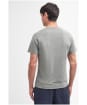 Men's Barbour Atherton Short Sleeve Cotton T-Shirt - Agave Green