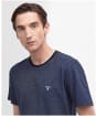 Men's Barbour Sedhill Cotton Blend T-Shirt - Indigo