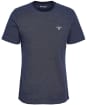 Men's Barbour Sedhill Cotton Blend T-Shirt - Indigo