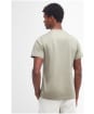 Men's Barbour Thurford Short Sleeve Cotton T-Shirt - Dusty Green