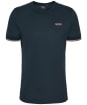 Men's Barbour International Philip Tipped Cuff Cotton T-Shirt - Forest River
