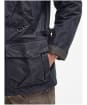 Men's Barbour Tarn Utility Waxed Cotton Jacket - Navy