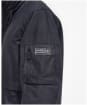 Men's Barbour International Colstone Waxed Cotton Jacket - Black
