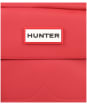 Hunter Original Rubberised Mini Crossbody Bag - Military Red