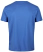 Men's Gant Logo Short Sleeve Cotton T-Shirt - Evening Blue