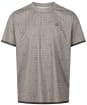 Men's 686 Let's Go Tech Short Sleeve T-Shirt - Desert Grid Charcoal