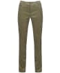 Women's Dubarry Honeysuckle Cord Slim Fit Jeans - Dusky Green