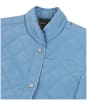 Women's Ariat Woodside Quilted Button Vest - Blue Shadow