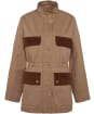 Women's Barbour Maeva Utility Casual Jacket - Hazelnut / Summer