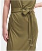 Women's Barbour International Courtney Midi Dress - Golden Khaki