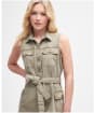 Women's Barbour International Tamsin Mini Dress - Washed Khaki
