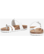 Women's Barbour Langton Suede Strappy Sandal - White