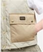 Women's Barbour International Mcrae Quilted Gilet - Stone / Beige