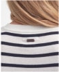 Women's Barbour Ellewood Stripe Knitted Jumper - Cloud / Navy