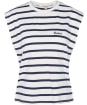 Women's Barbour Madelyn Top - Navy Stripe