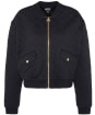 Women's Barbour International Alicia Quilted Bomber Jacket - Black