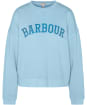 Women's Barbour Ella Crew Neck Sweatshirt - Blue Haze