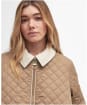 Women's Barbour Leia Quilted Jacket - Hazelnut