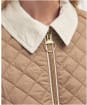 Women's Barbour Leia Quilted Jacket - Hazelnut