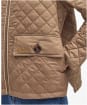 Women's Barbour Leia Quilted Jacket - Hazelnut