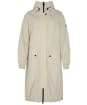 Women's Barbour International Varona Parka Showerproof Jacket - Stone