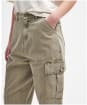 Women's Barbour International Maria Jeans - Washed Khaki