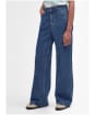 Women's Barbour Maisie Wide Leg Jeans - Authentic