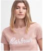 Women's Barbour Otterburn T-Shirt - Misty Rose