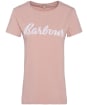 Women's Barbour Otterburn T-Shirt - Misty Rose