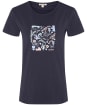 Women's Barbour Marine T-Shirt - Navy