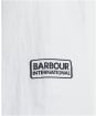 Men's Barbour International Exchange Hooded Jacket - Limestone Grey