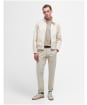 Men's Barbour Royston Cotton Casual Jacket - Rainy Day