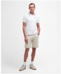 Men's Barbour Denwick Polo Shirt - White