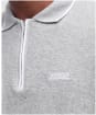 Men's Barbour International Wilton Terry Polo Shirt - Grey Marl