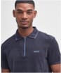 Men's Barbour International Wilton Terry Polo Shirt - Dark Navy