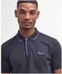 Men's Barbour International Daytona Tipped Polo Shirt - Dark Navy