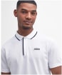 Men's Barbour International Daytona Tipped Polo Shirt - White