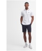 Men's Barbour International Daytona Tipped Polo Shirt - White