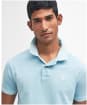 Men's Barbour Terra Dye Polo Shirt - Sky