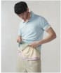 Men's Barbour Terra Dye Polo Shirt - Sky