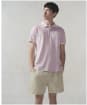 Men's Barbour Terra Dye Polo Shirt - Thistle