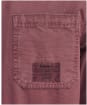 Men's Barbour Dewsbury Garment Dyed Overshirt - Desert Clay