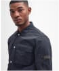Men's Barbour International Shutter Nylon Overshirt - Dark Navy
