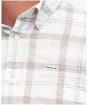 Men's Barbour Delton Short Sleeve Tailored Shirt - SALTMARSH TARTAN