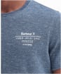 Men's Barbour Huckley T-Shirt - Blue Chalk