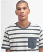 Men's Barbour Handale Stripe T-Shirt - Dark Slate